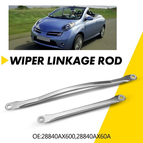 Front wiper motor linkage - front, new