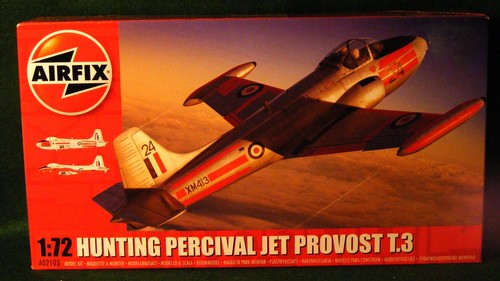 Airfix hunting percival jet - airfix,