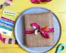 Hessian Rug Hemmed High