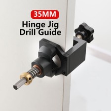 35mm Hinge Jig Drill Guide Cabinet Hole Cutter Opener Kitchen Door Wood Locator