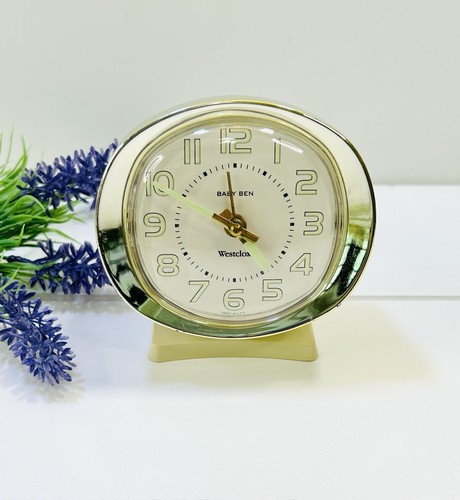 Vtg westclox baby ben alarm - westclox,