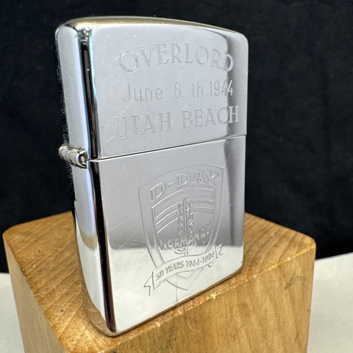 1993 zippo lighter d day - 1993,