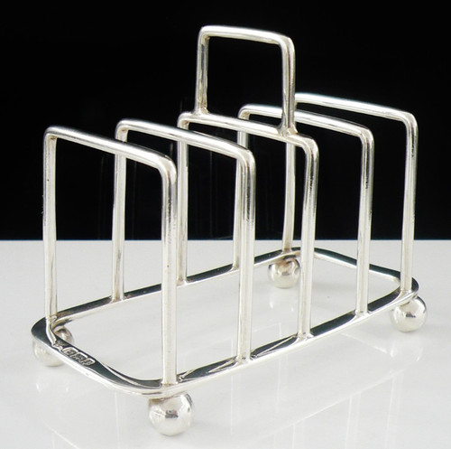 Sterling silver toast rack - sterling,