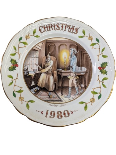 Aynsley christmas plate 1980 - aynsley,