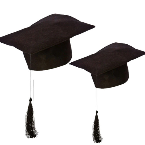 Mortar felt board - hat, adults