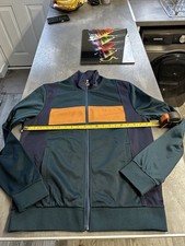 Retro File Tracksuit Top Teal