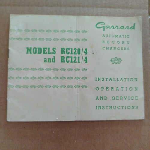 1970 manual garrard - 1970's,