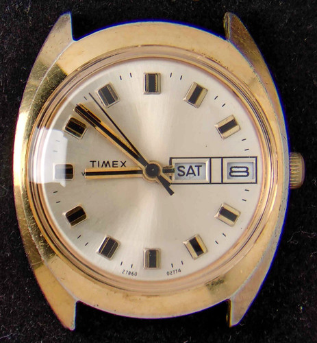 Timex silver dial men - timex, men's
