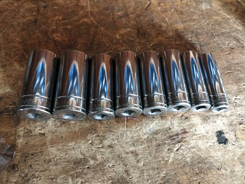 Blue point deep socket - blue, set