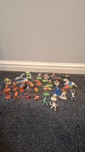 Vintage toy figures job - job, lot