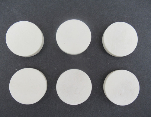 White bone spacers - 6, /