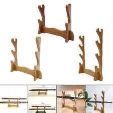 Wood Samurai Sword Stand