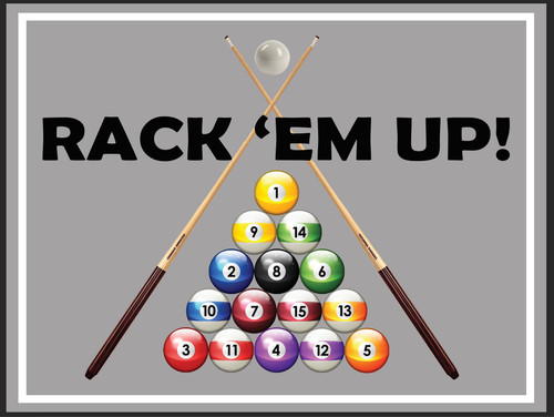 Rack them up sign - up,