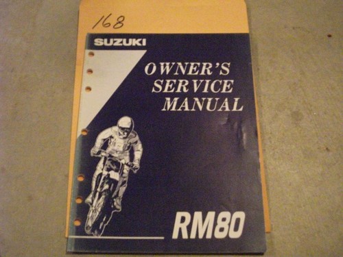 1995 suzuki rm80 dirt bike - rm80,