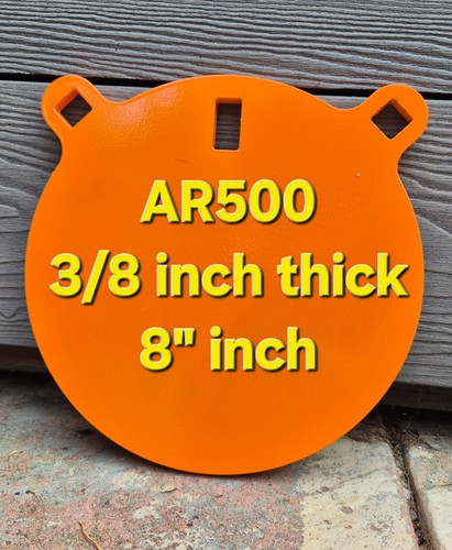 Ar500 steel target - steel, 8