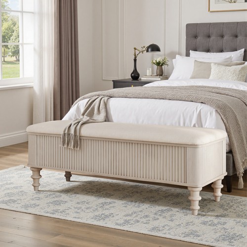 Linen fabric storage - 50.8",