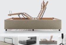 Heavy Duty Mobility Electric Adjustable Beds+ Pocket Sprung Mattress +Headboards