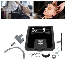 Salon Hairdressing Shampoo Sink Washing Hair Basin Bowl Barber Hair Equipment