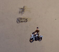 P&D Marsh N Gauge N Scale E105 1950s motorcycle and rider castings require paint