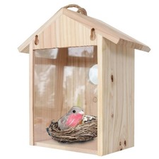 Wooden Bird House for Outside
