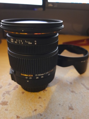 Sigma hsm 17 50mm - sigma, ex
