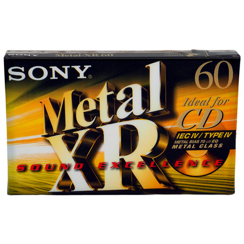Sony metal type iv blank - xr, 60