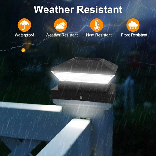 Solar powered led deck - powered,