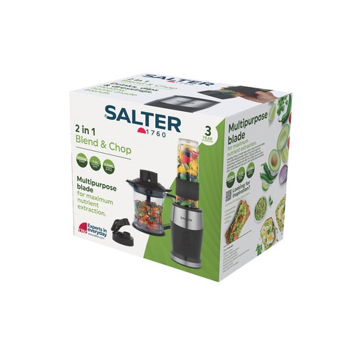 Salter jug blender - 2-in-1,