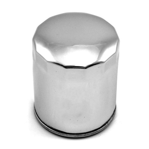 Chrome oil filter - oil,