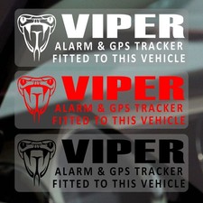 5 x Stickers VIPER Alarm and