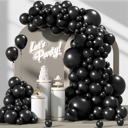 Awenztech 122pcs black balloon - awenztech,