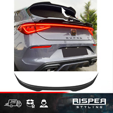 For Cupra Leon 2020 On Rear Spoiler Cap In Gloss Black