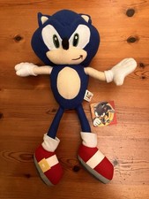 Sonic The Hedgehog RARE Plush Soft Toy/Sonic X/Sonic Project/GOSH Int/ 8 Inches