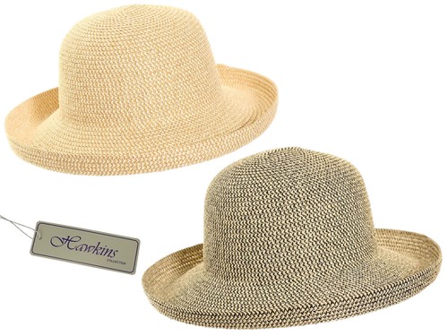 Womens straw short brim hat - womens,