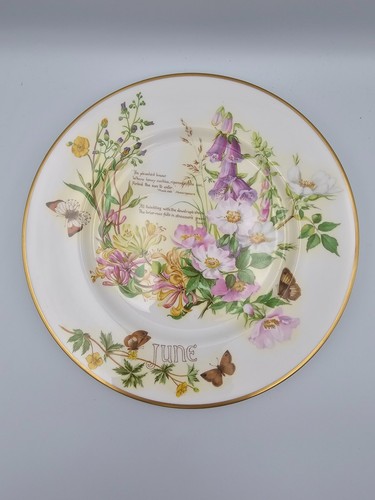 Caverswall june plate country - caverswall,