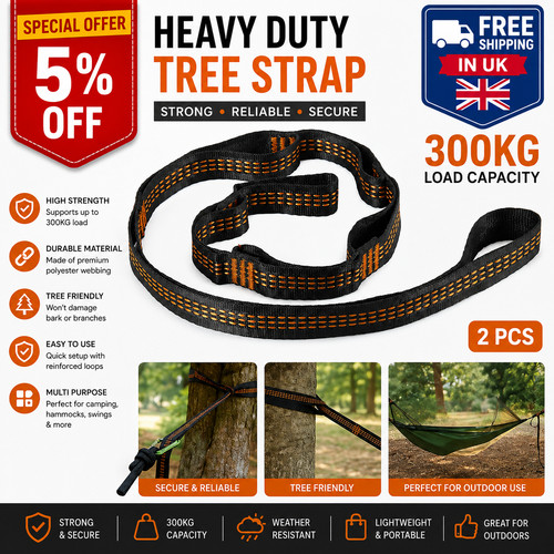 2pcs heavy duty hammock - hammock, straps