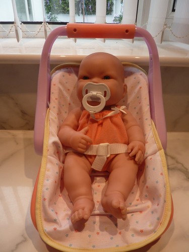 Berenguer vinyl baby doll - baby, with