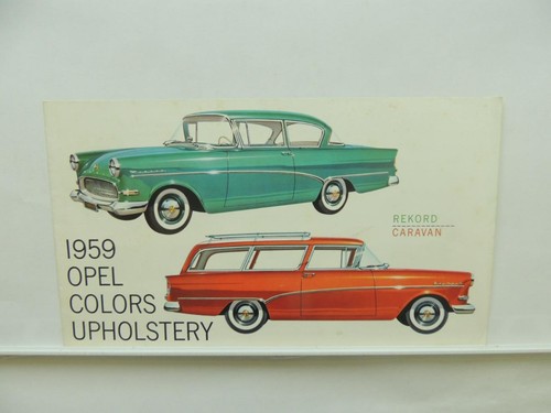 1959 opel rekord - 1959, caravan