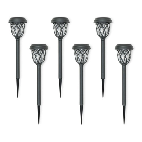Set solar stake - 6, lights