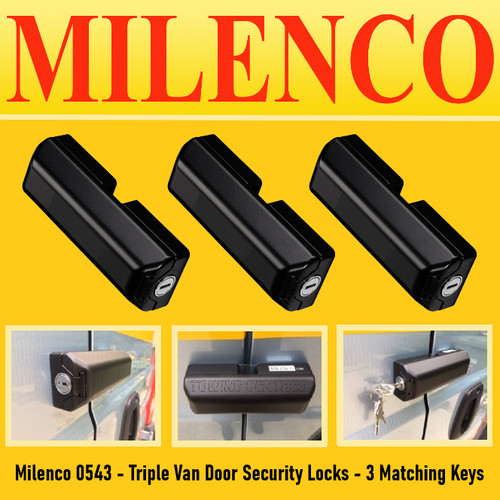 Milenco 0543 black - black, triple