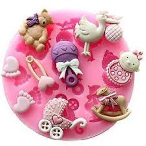 Silicone mould baby - silicone,