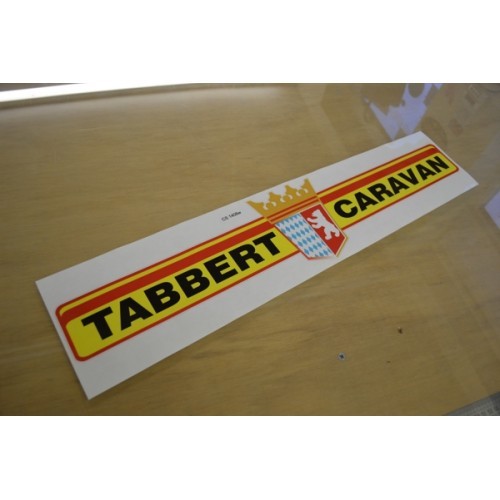 Tabbert caravan bar sticker - caravan,