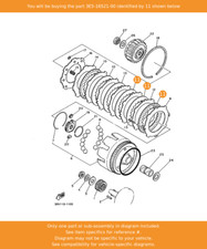 YAMAHA Plate, Friction