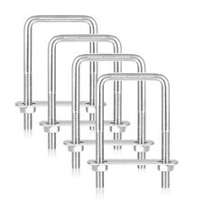 Stainless Steel M10 M8 M6 U Bolt Bolt U Bolt Trailer U Bracket Shackle Nut