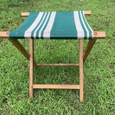 True Vintage Wood Folding Camp