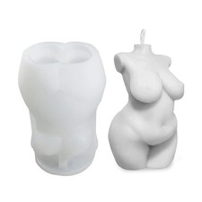 Woman Silicone Candle Mould
