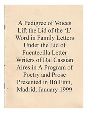 Gordon Liddy, John. Liam. Liddy , James A Pedigree Of Voices Lift The Lid Der