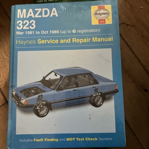Workshop manual mazda - workshop, 1981