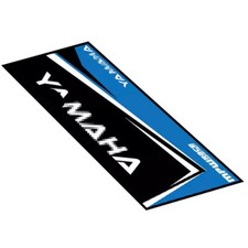 Motorcycle Garage Floor Pit Mat Workshop For Yamaha Racing Race 31'' x 87''