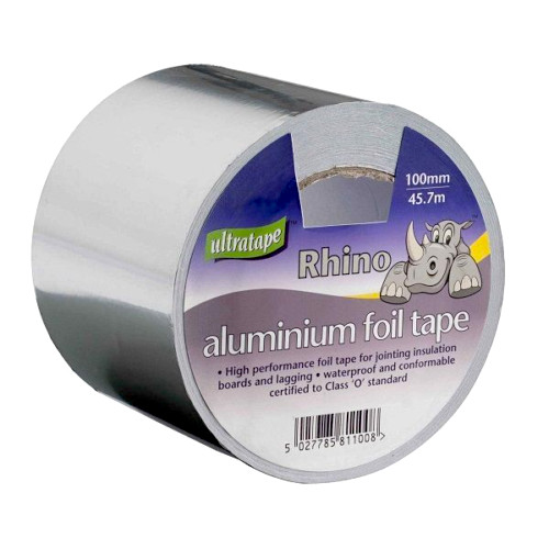 Aluminium foil tape rolls - aluminium,